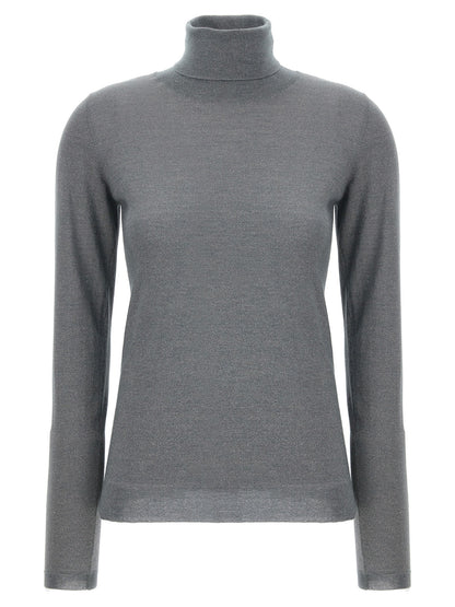 Brunello Cucinelli Gray Cashmere Cardigan
