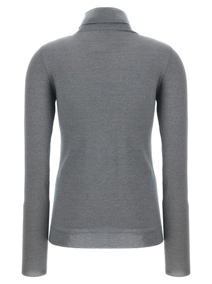 Brunello Cucinelli Gray Cashmere Cardigan