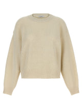 Brunello Cucinelli White Cashmere Cardigan for Women
