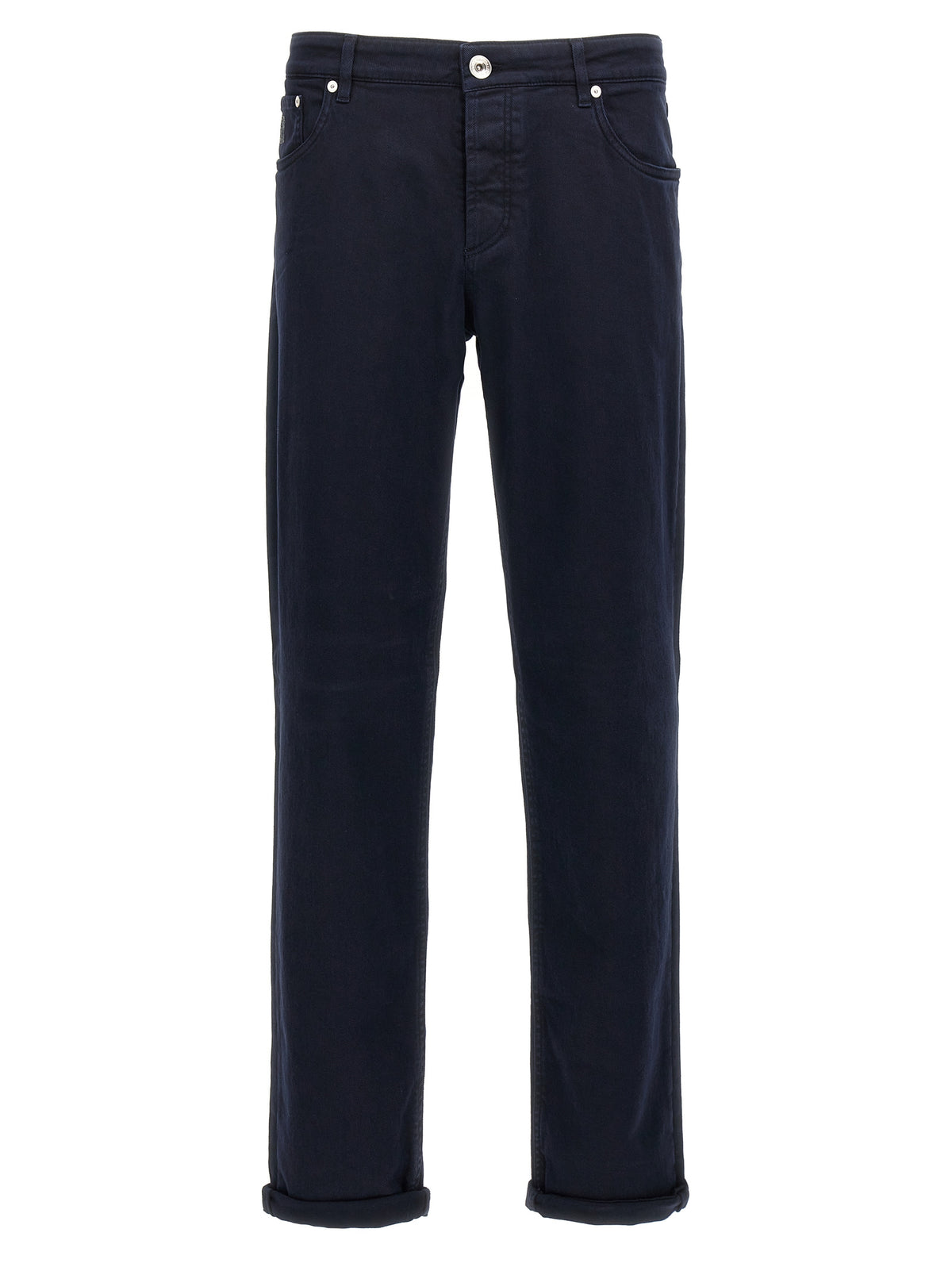 Brunello Cucinelli Blue Cotton Jeans Denim for Men