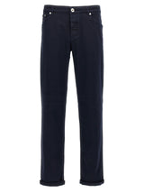 Brunello Cucinelli Blue Cotton Jeans Denim for Men
