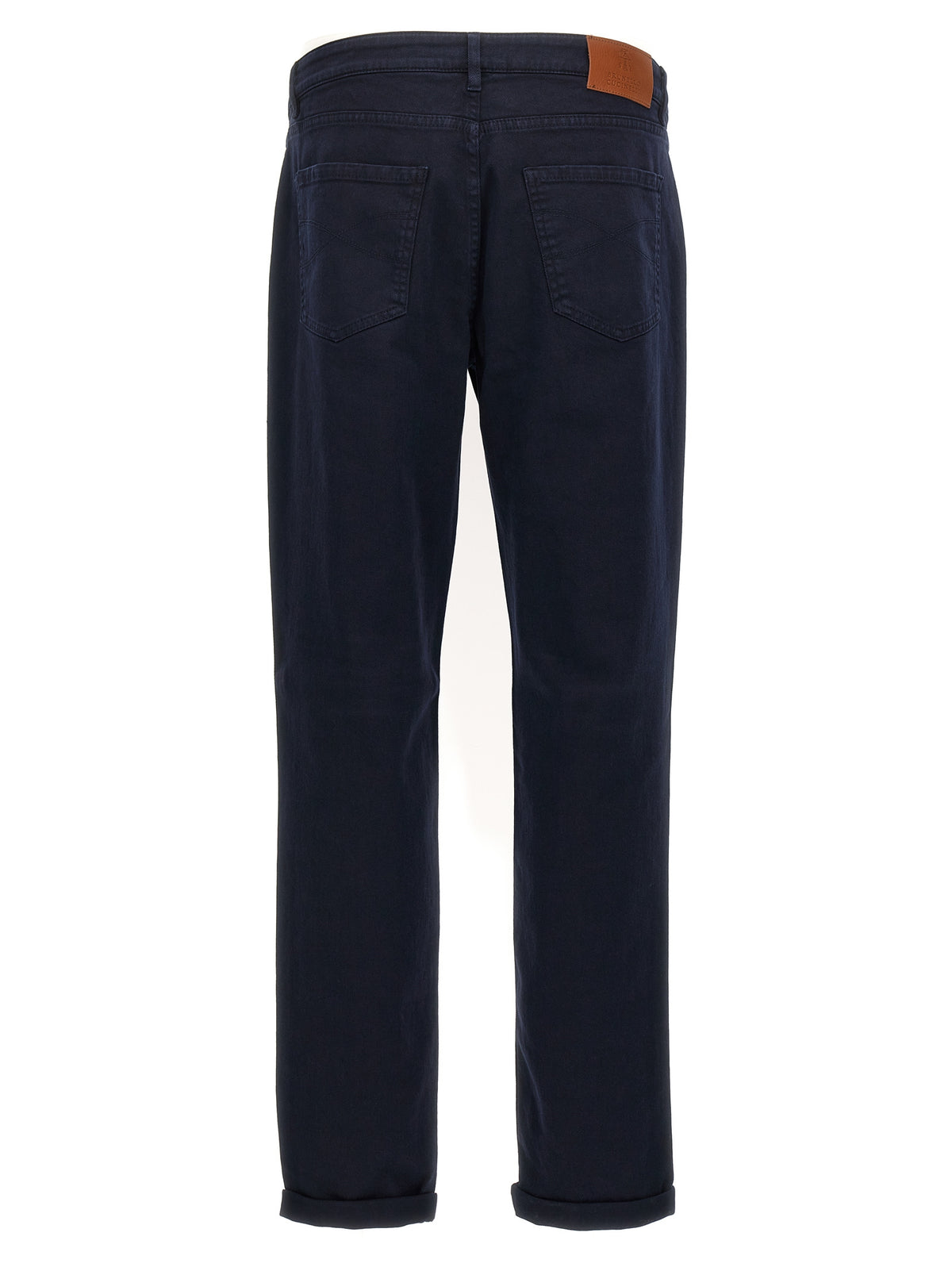 Brunello Cucinelli Blue Cotton Jeans Denim for Men