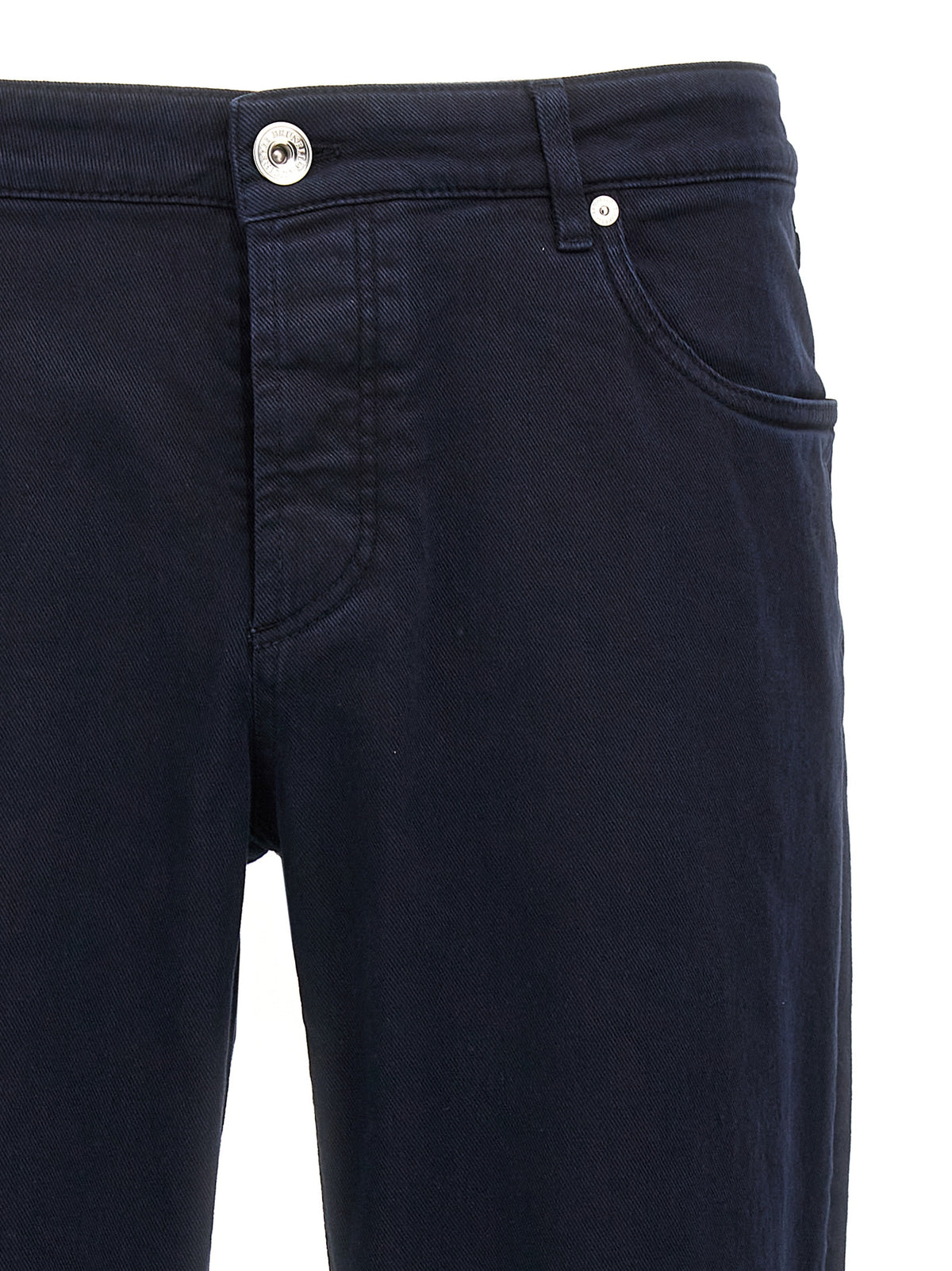 Brunello Cucinelli Blue Cotton Jeans Denim for Men