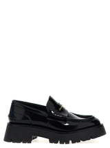 Alexander Wang Carter Lug Black Cowhide Slip-On Loafers