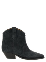 Isabel Marant Black Calfskin Chelsea Boots