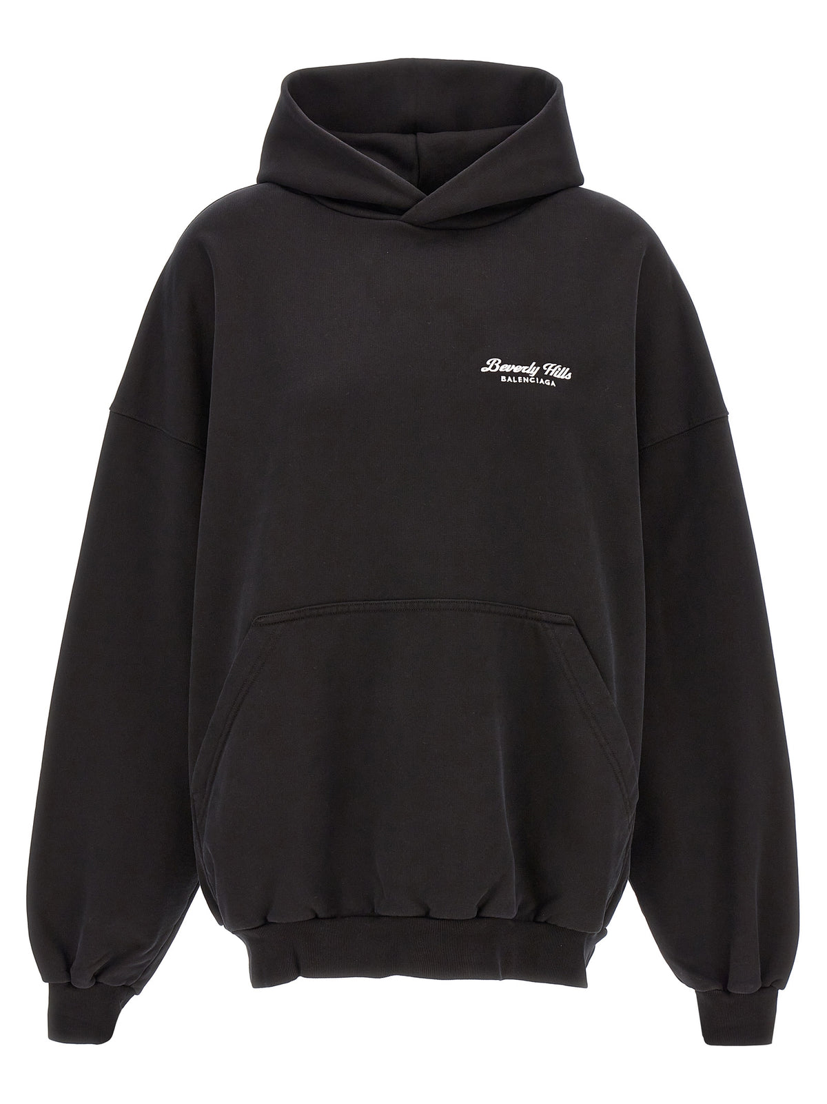 Balenciaga Bicolor Cotton Hoodie - Beverly Hills Collection