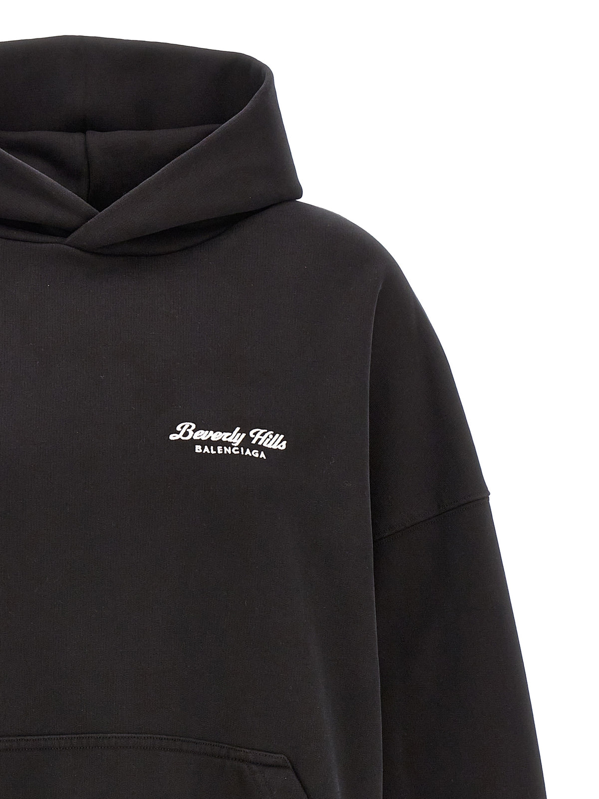 Balenciaga Bicolor Cotton Hoodie - Beverly Hills Collection