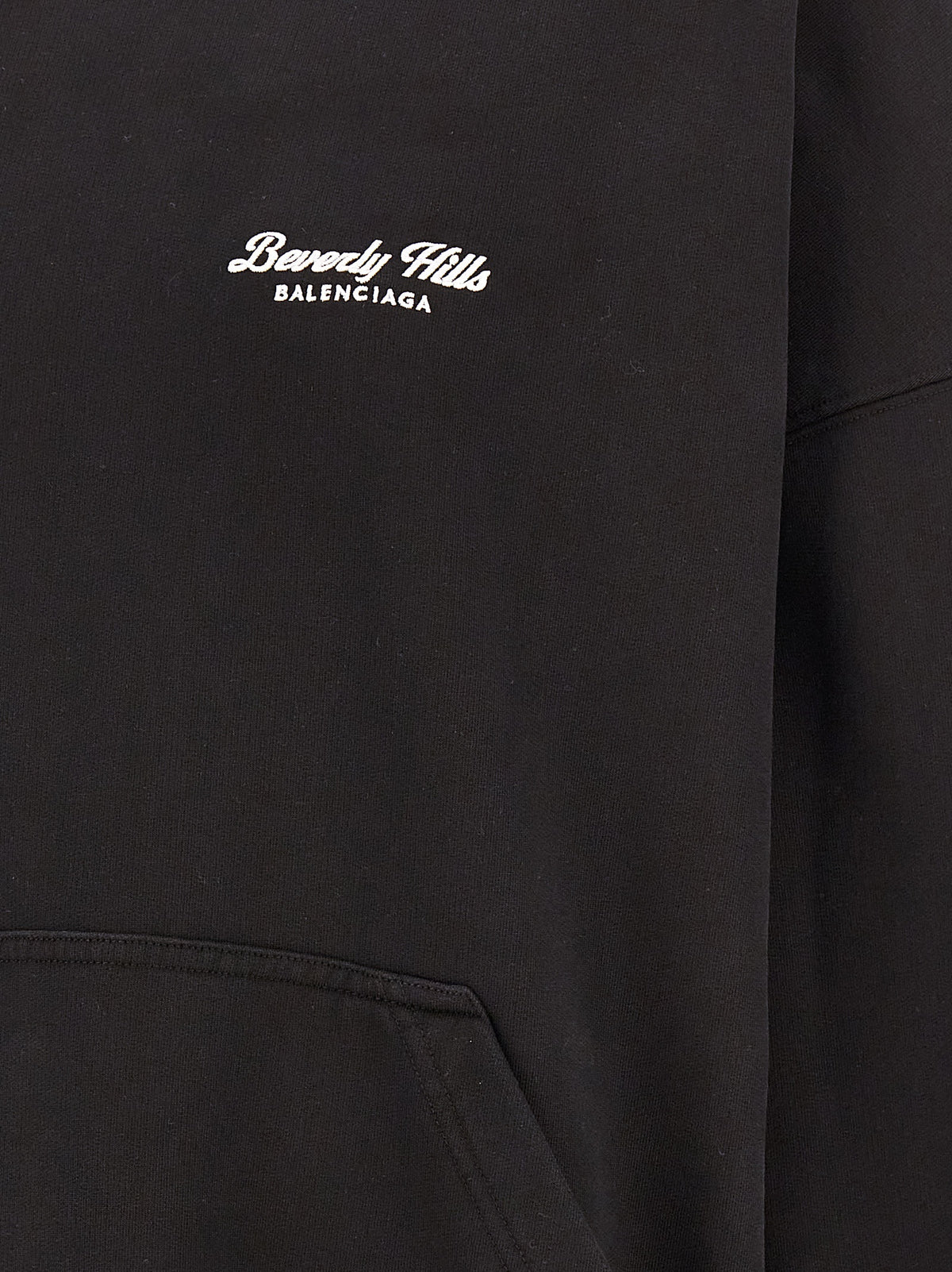 Balenciaga Bicolor Cotton Hoodie - Beverly Hills Collection