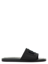 Dolce & Gabbana Black Polyethylene Slides for Men