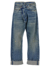 Jean décontracté R13 en coton bleu