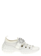 Roger Vivier Viv’ Run Light Trekky Sneakers - White