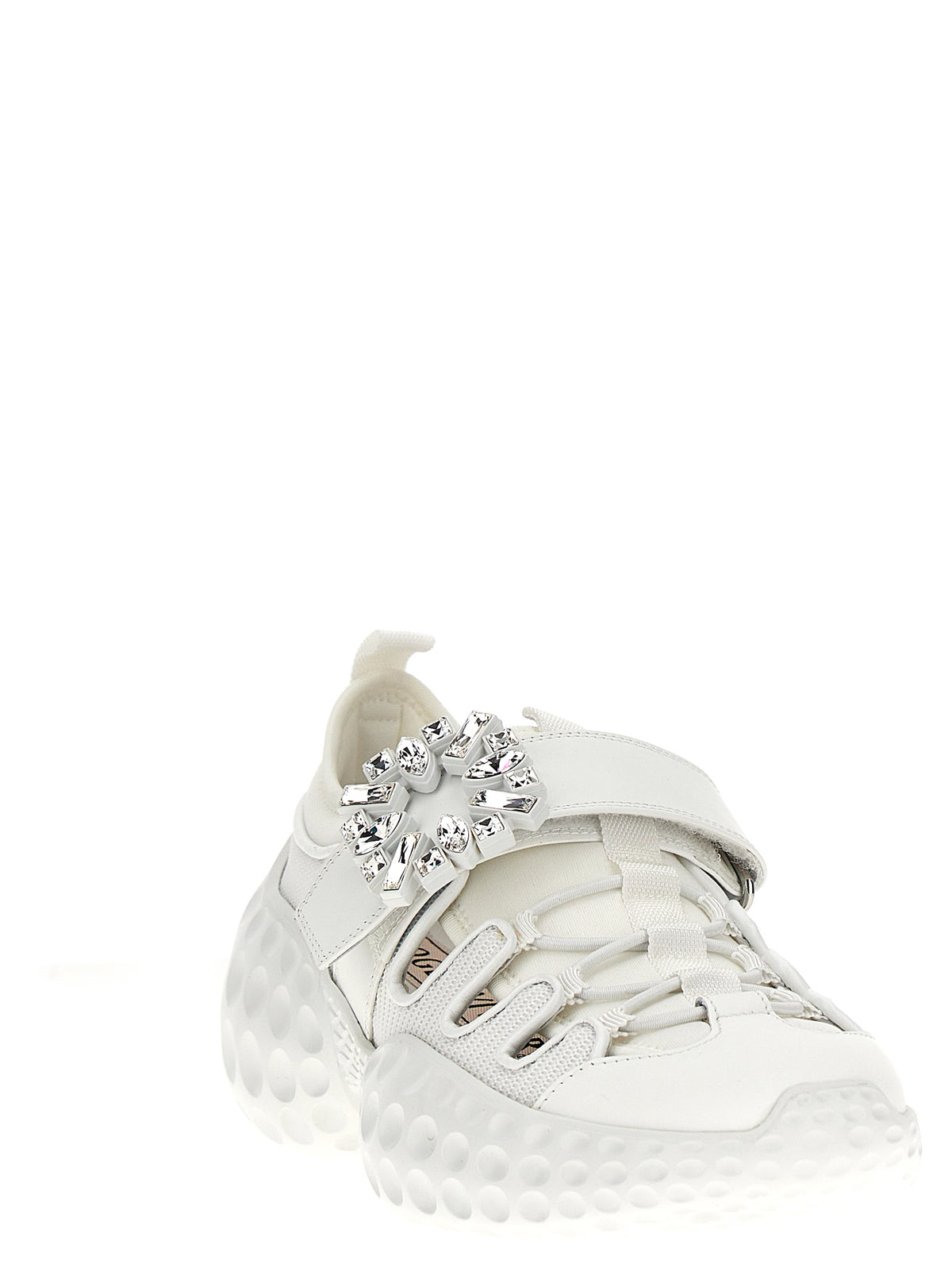 Roger Vivier Viv’ Run Light Trekky Sneakers - White