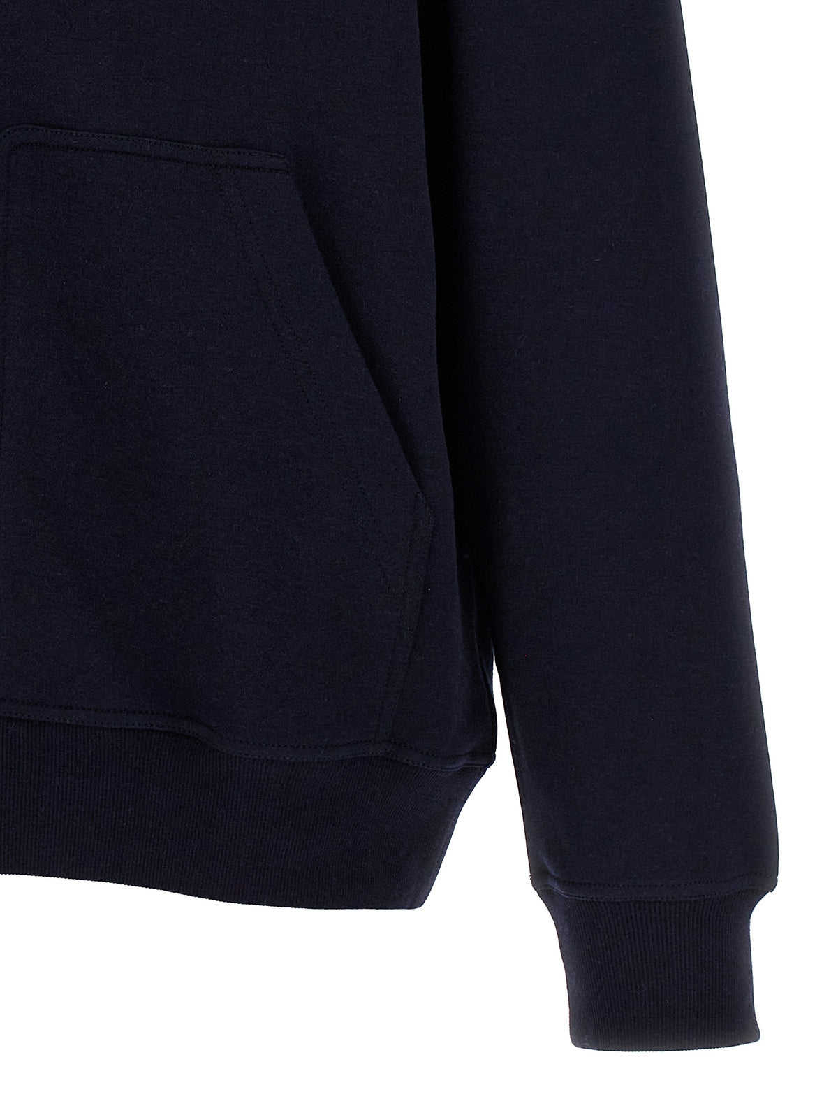 Sweat-shirt en coton bleu Brunello Cucinelli