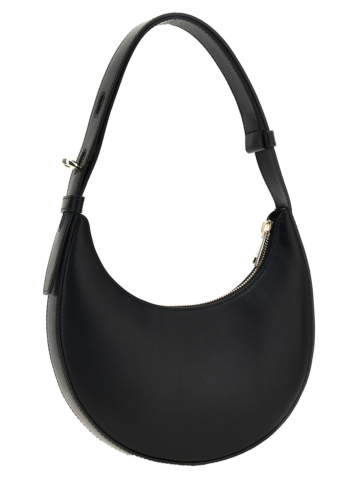 Furla Delizia Black Calfskin Shoulder Bag