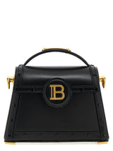 Balmain B-Buzz Dynasty Black Calfskin Handbag