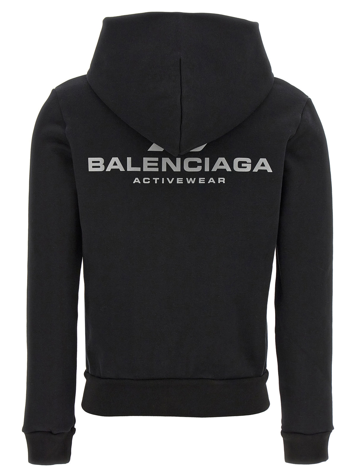 Balenciaga Black Cotton Sweatshirt - Stylish and Comfortable