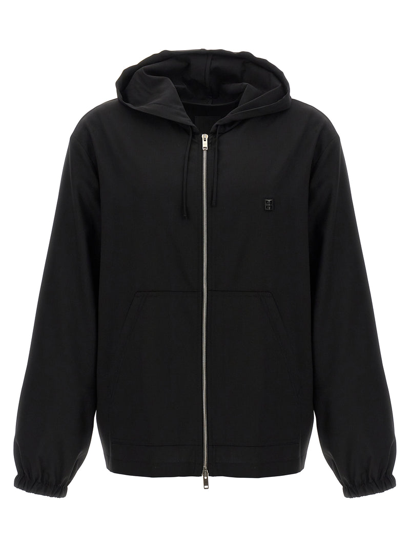 Givenchy Black Virgin Wool Sweatshirt for Men