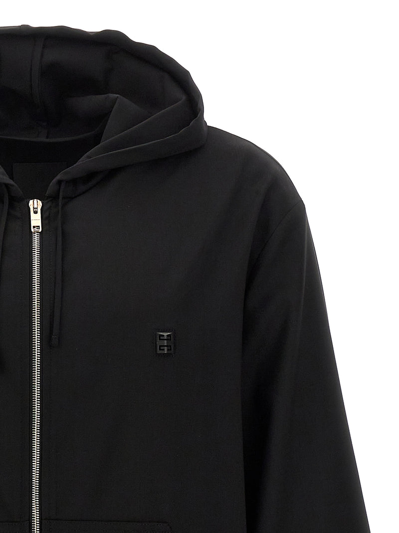 Givenchy Black Virgin Wool Sweatshirt for Men