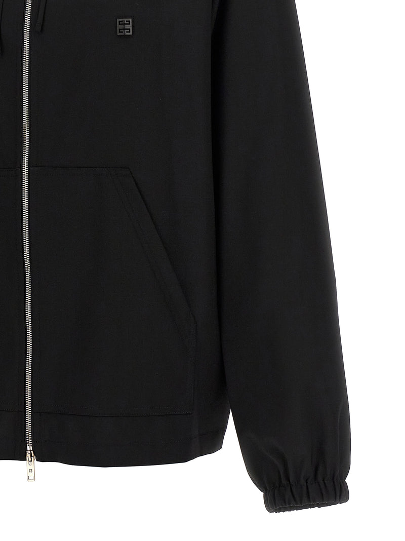 Givenchy Black Virgin Wool Sweatshirt for Men