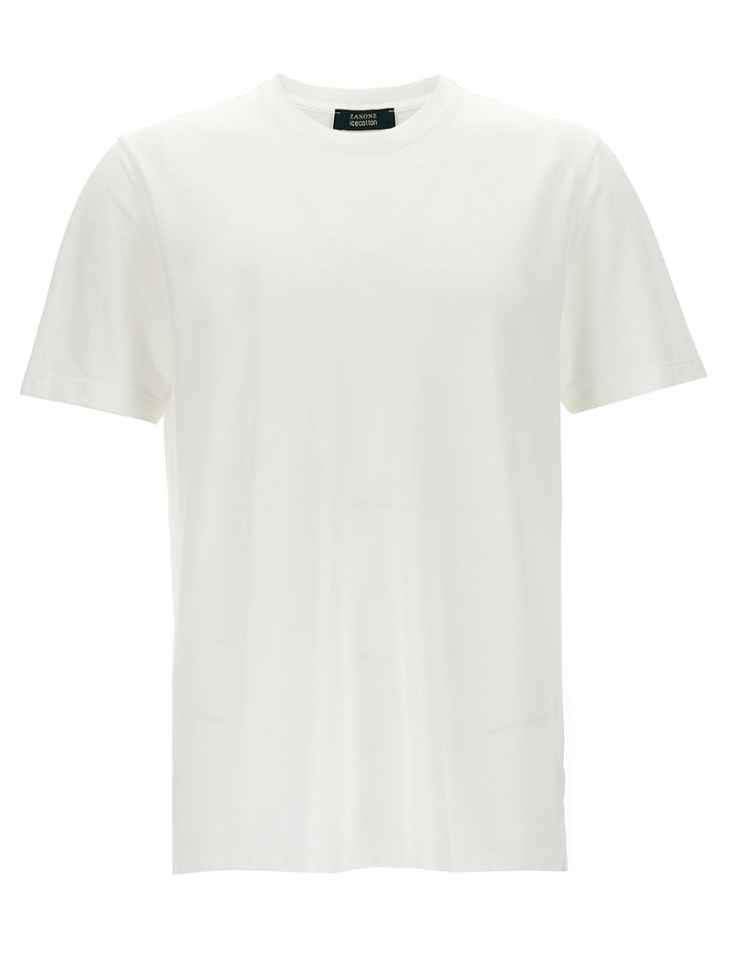 T-shirt ZANONE blanc en coton