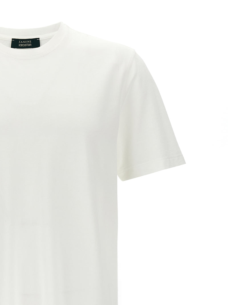 T-shirt ZANONE blanc en coton
