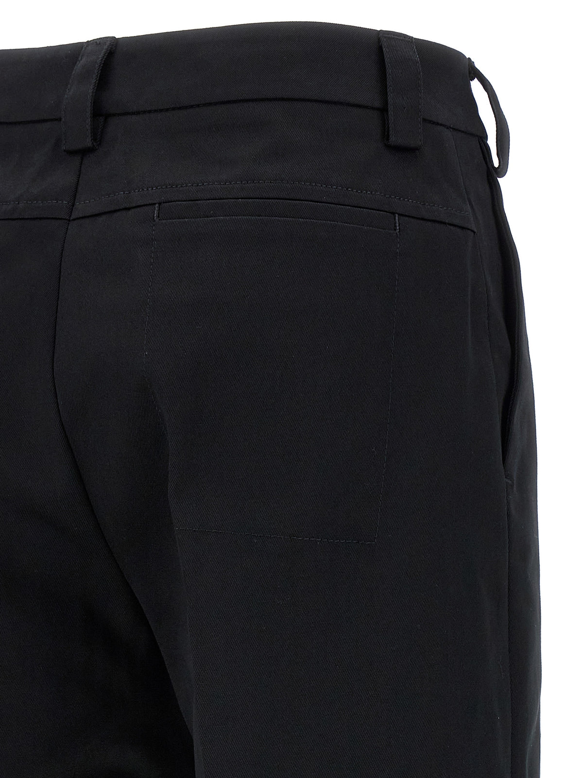 THELATEST Black Cotton Casual Pants