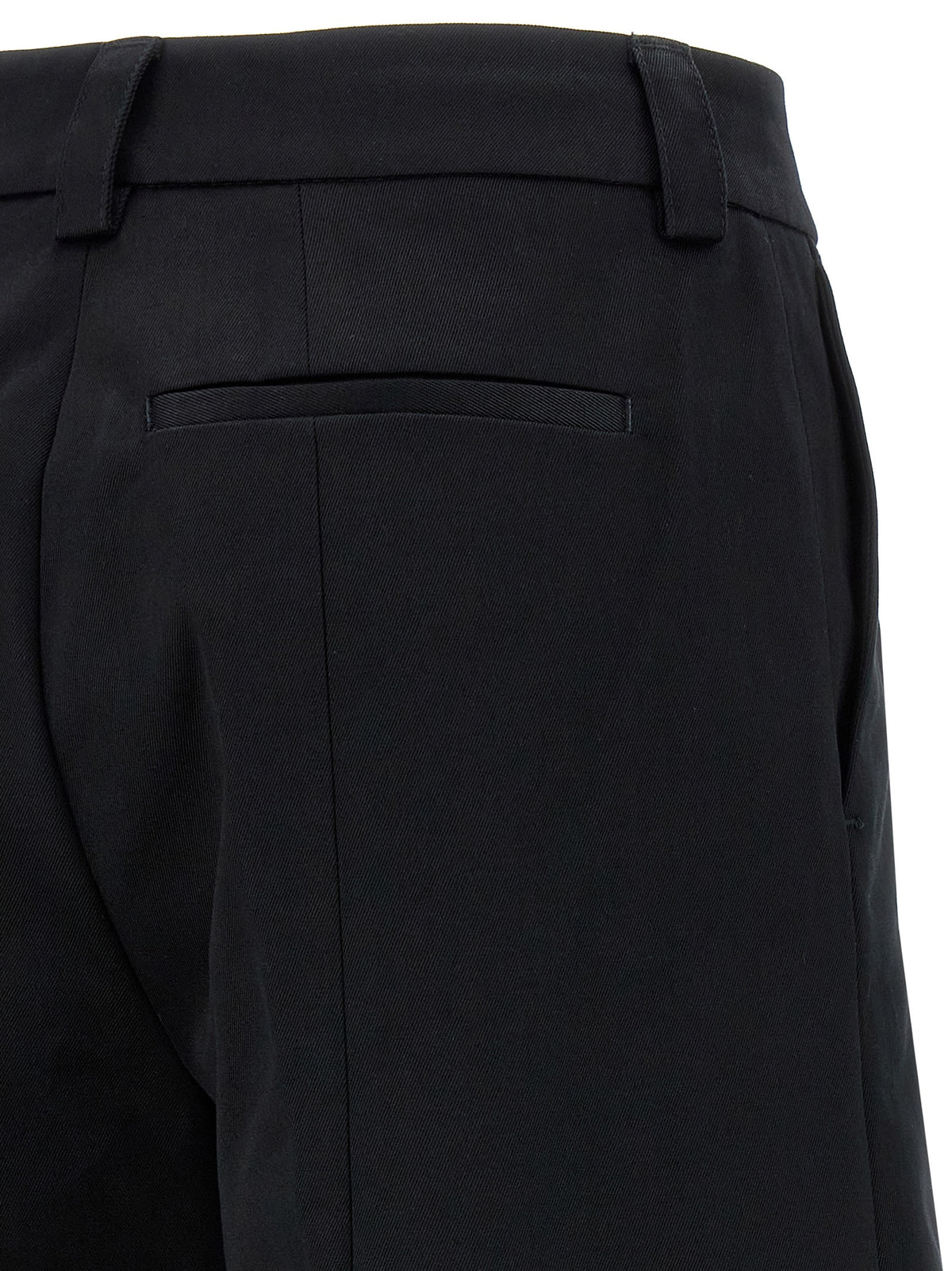 THELATEST Black Cotton Casual Pants
