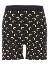 Marine Serre Black Polyamide Leggings