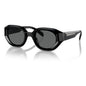 Emporio Armani Black Acetate Sunglasses
