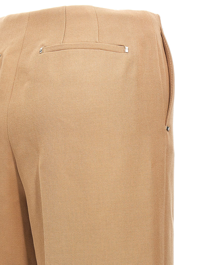 Fendi Beige Wool Dress Pants for Women
