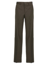 Fendi Bicolor Wool Dress Pants