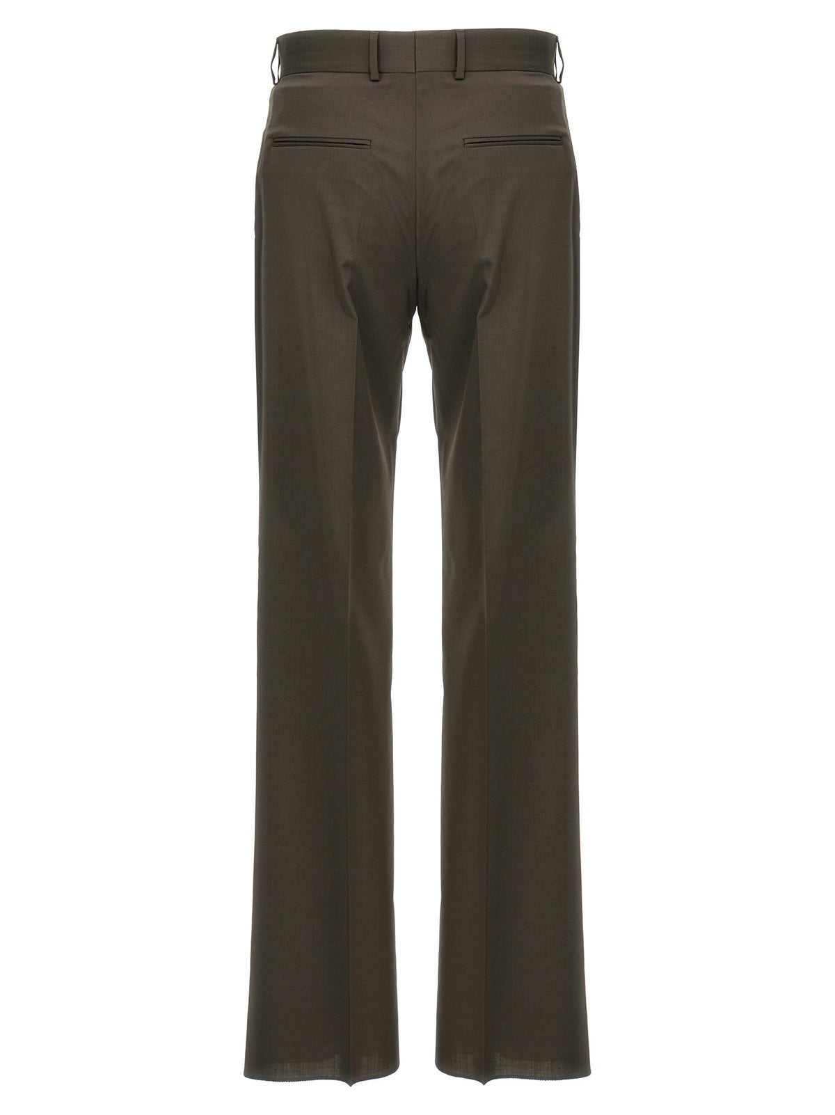 Fendi Bicolor Wool Dress Pants