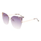 Liu Jo Gold Metal Sunglasses