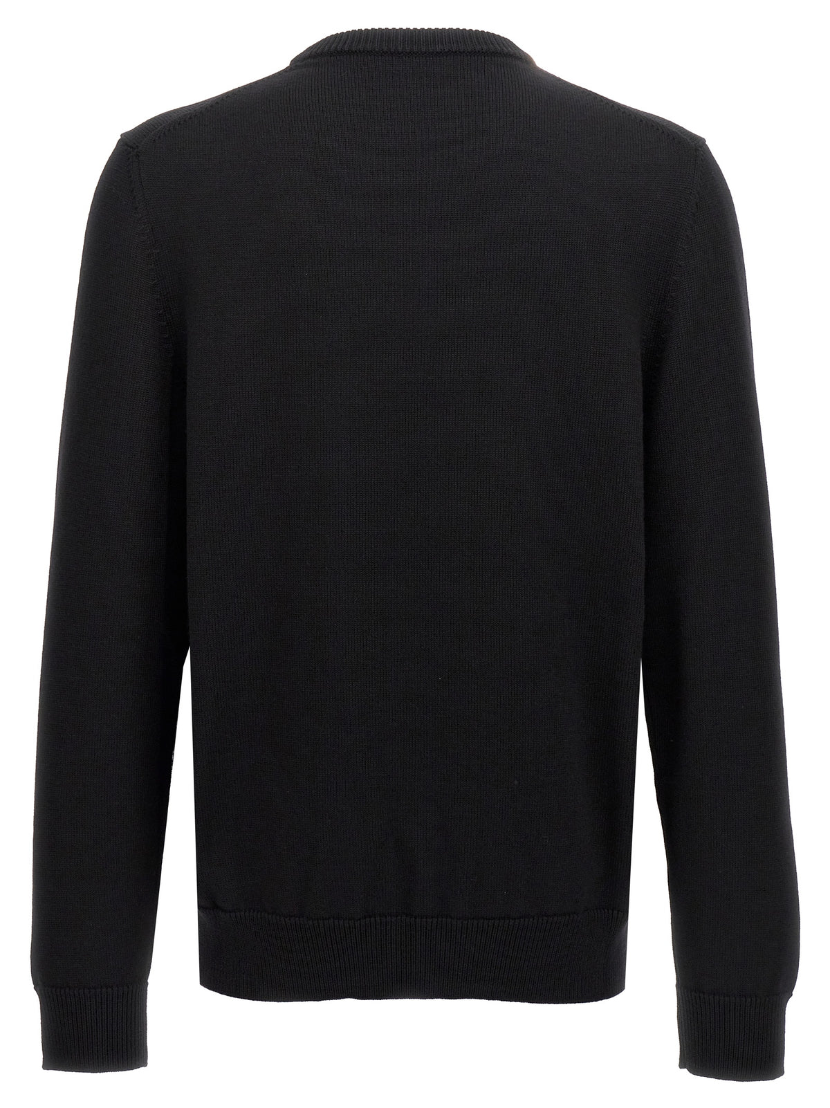 Dolce & Gabbana Black Virgin Wool Cardigan for Men