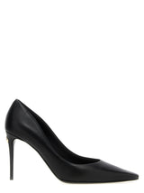 Dolce & Gabbana Black Lamb Leather High Heel Pumps