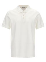 Polo Burberry en coton blanc