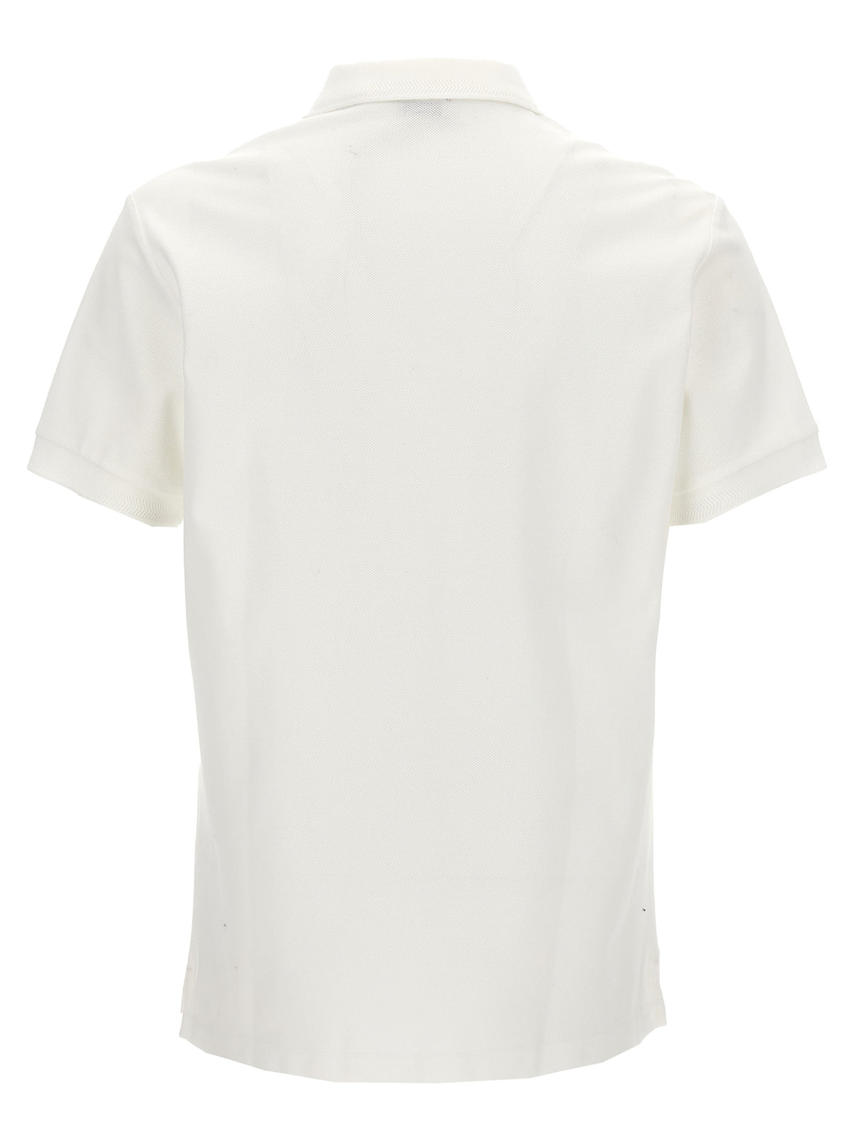 Polo Burberry en coton blanc