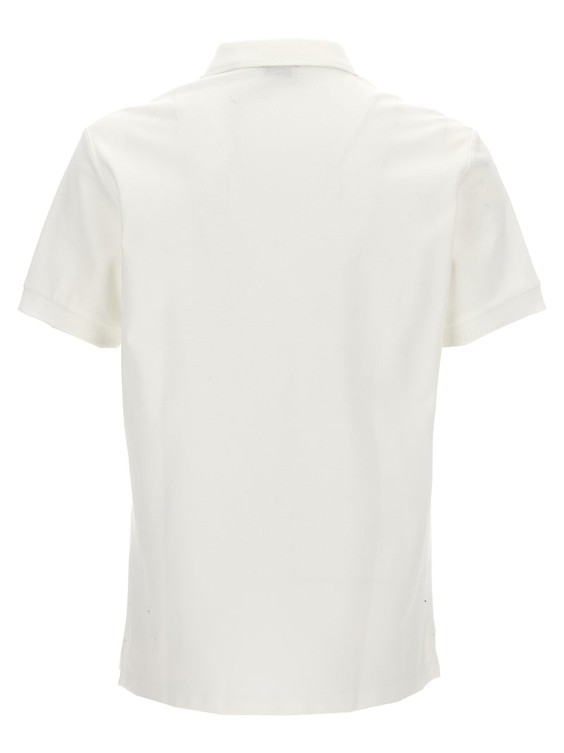Polo Burberry en coton blanc
