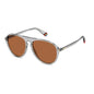 Polaroid Gray Polycarbonate Sunglasses