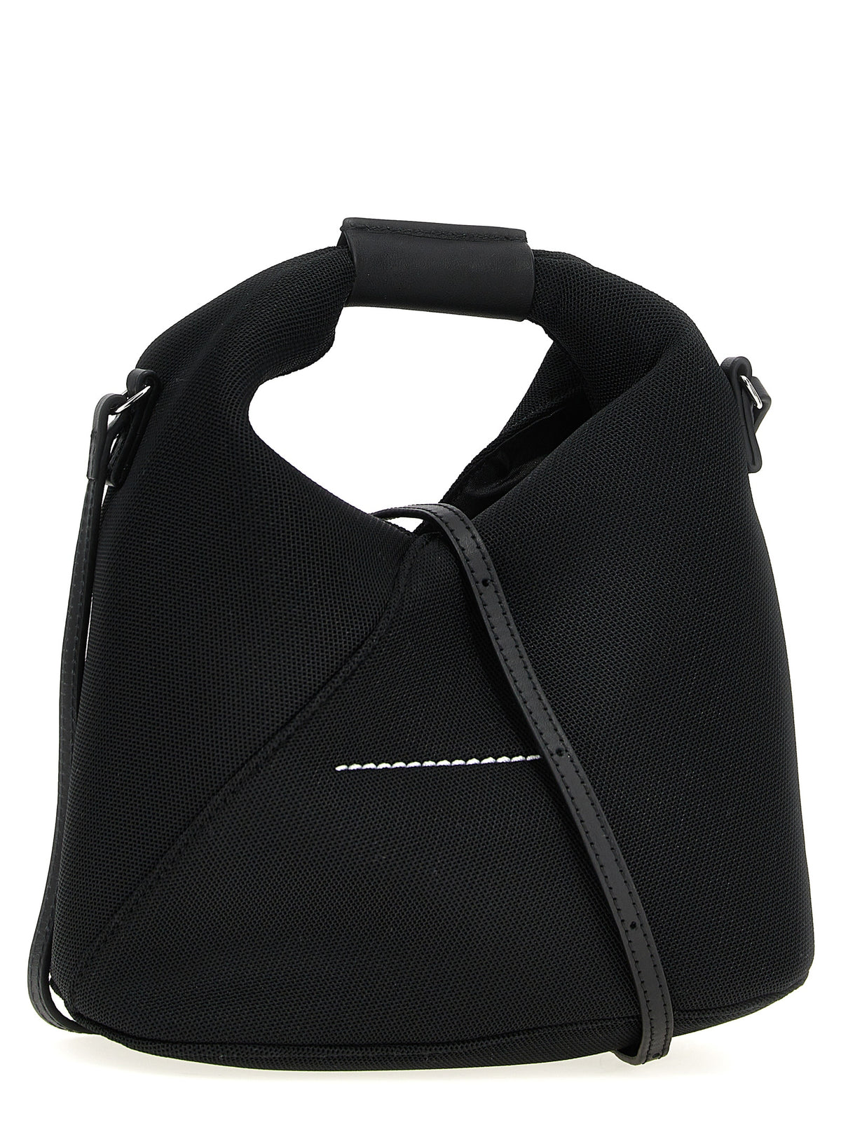 MM6 Maison Margiela Black Polyester Crossbody Bag