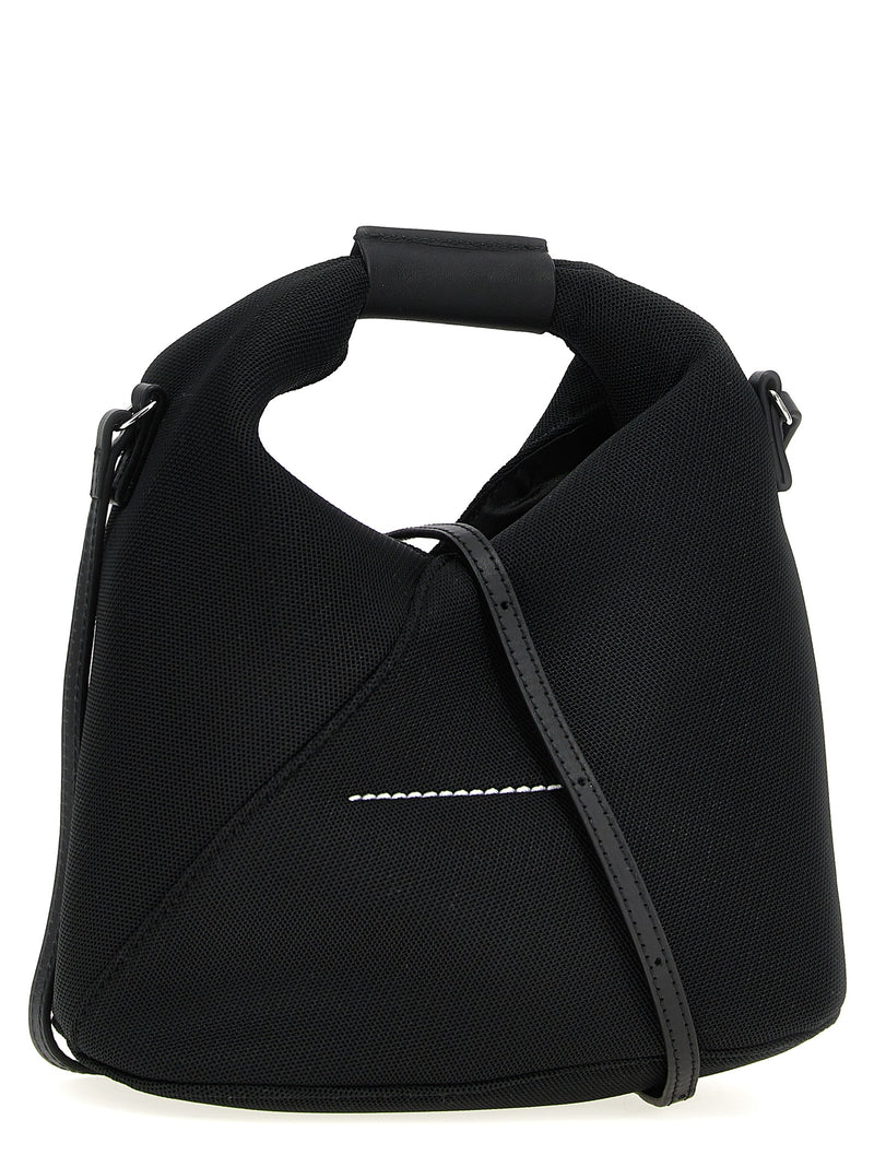 Sac bandoulière MM6 Maison Margiela en polyester noir