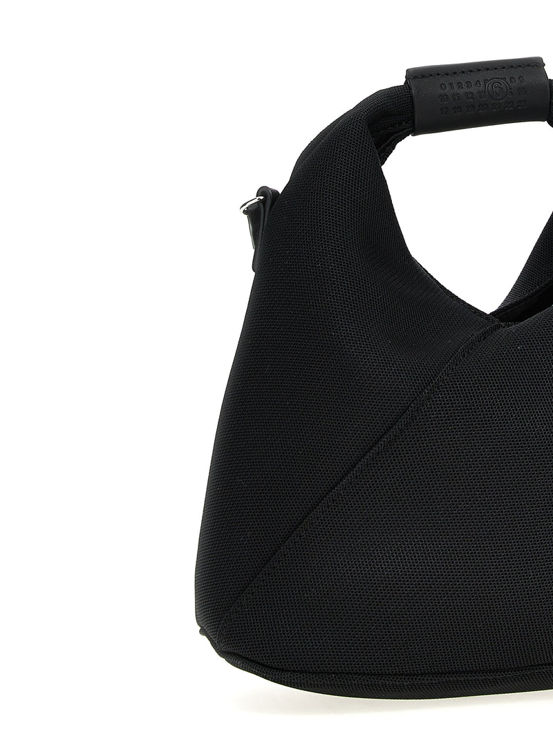 Sac bandoulière MM6 Maison Margiela en polyester noir