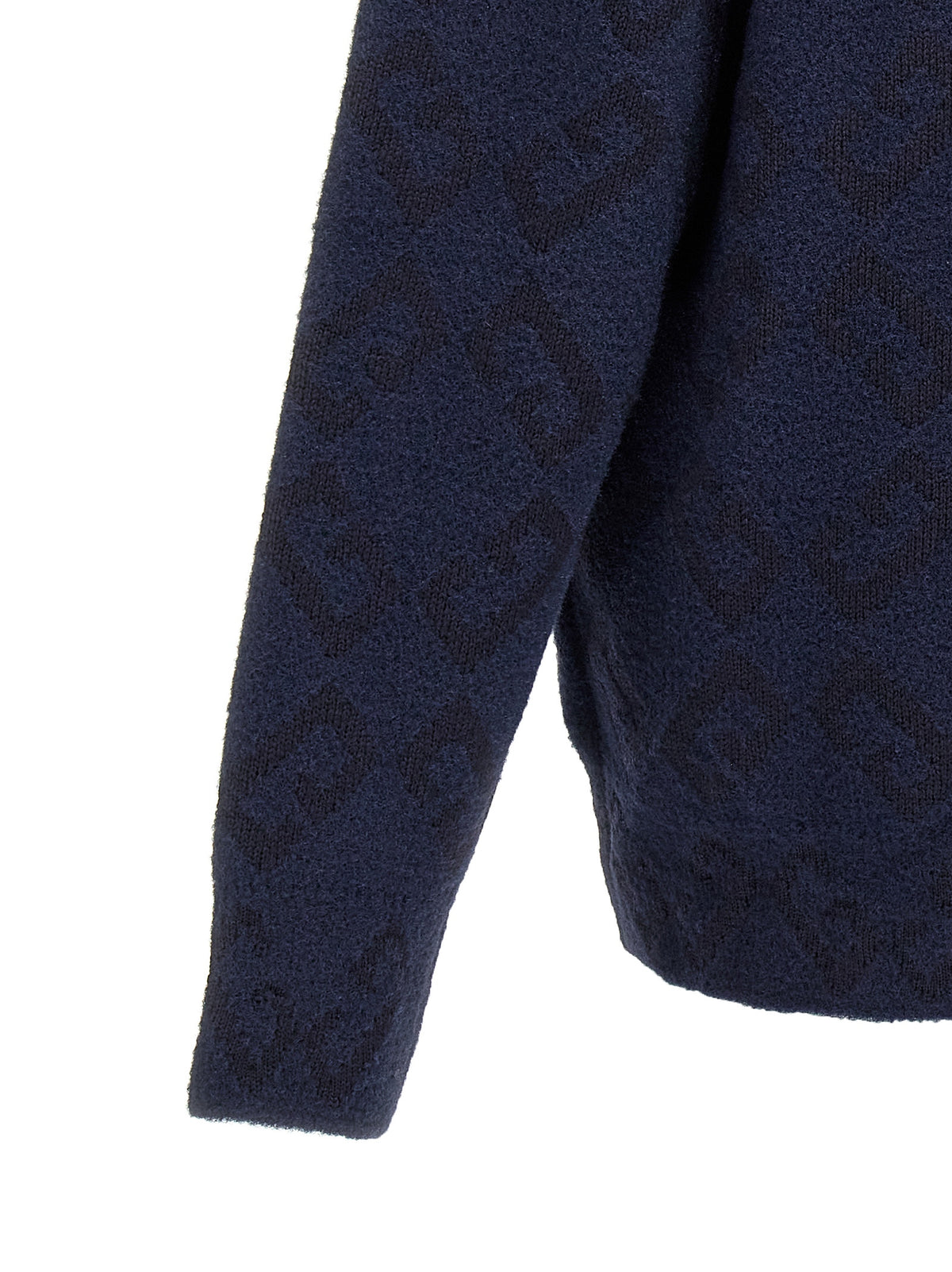 Givenchy Blue Wool Cardigan for Men