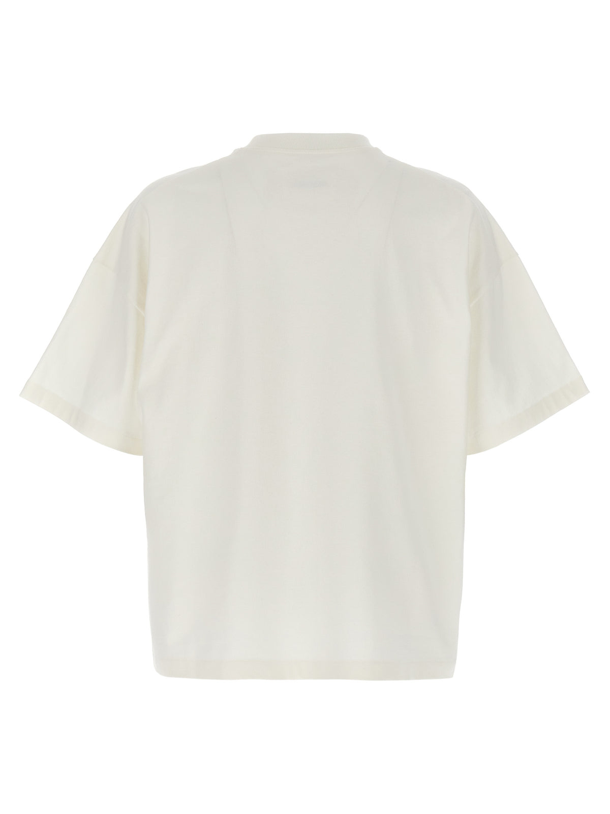 T-shirt en coton blanc Jil Sander