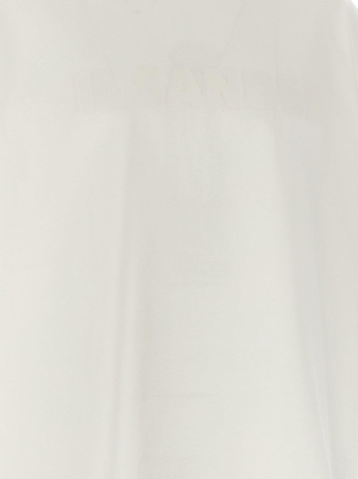 T-shirt en coton blanc Jil Sander