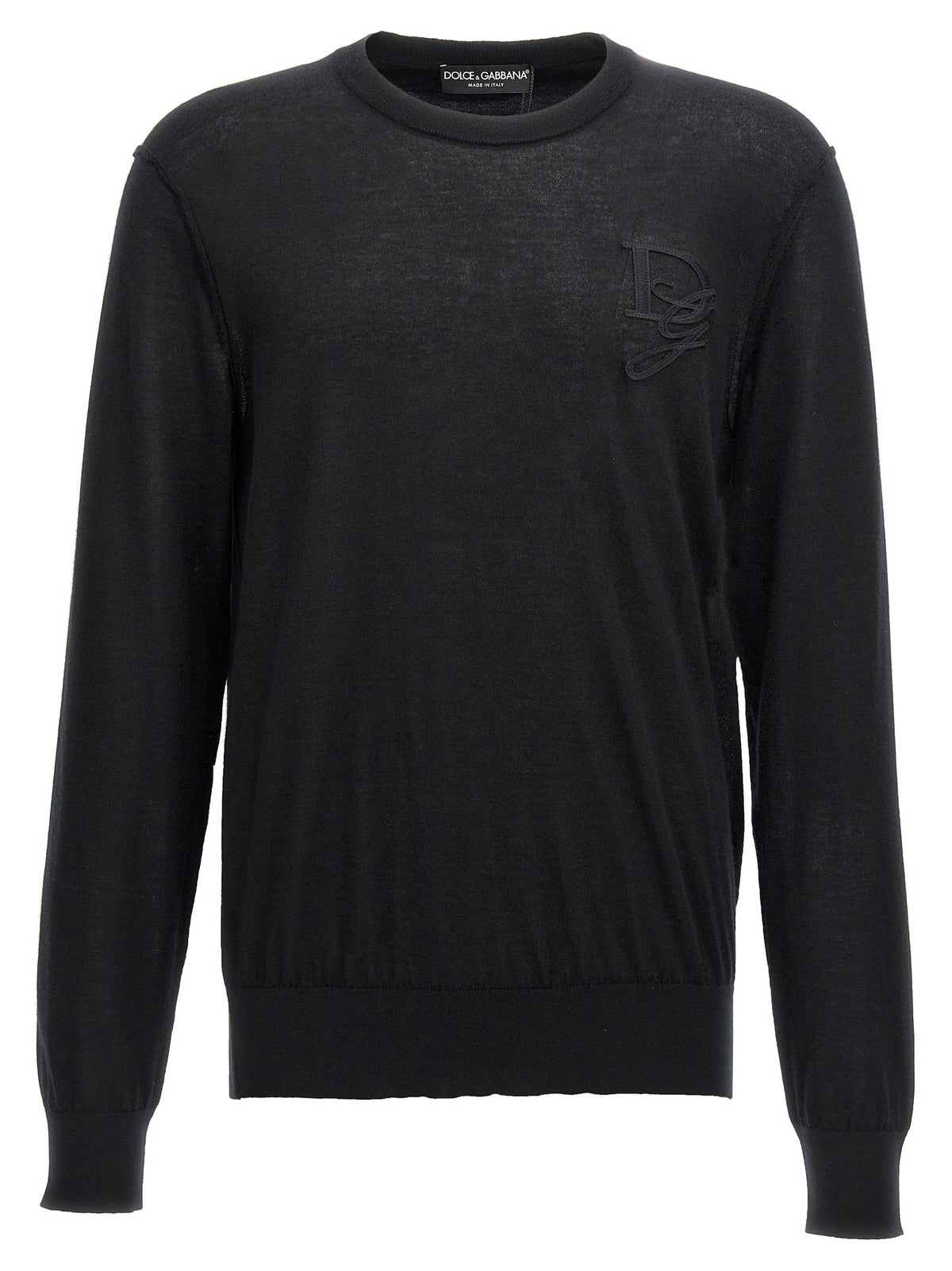 Dolce & Gabbana Black Cashmere Cardigan for Men