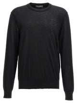 Dolce & Gabbana Black Cashmere Cardigan for Men