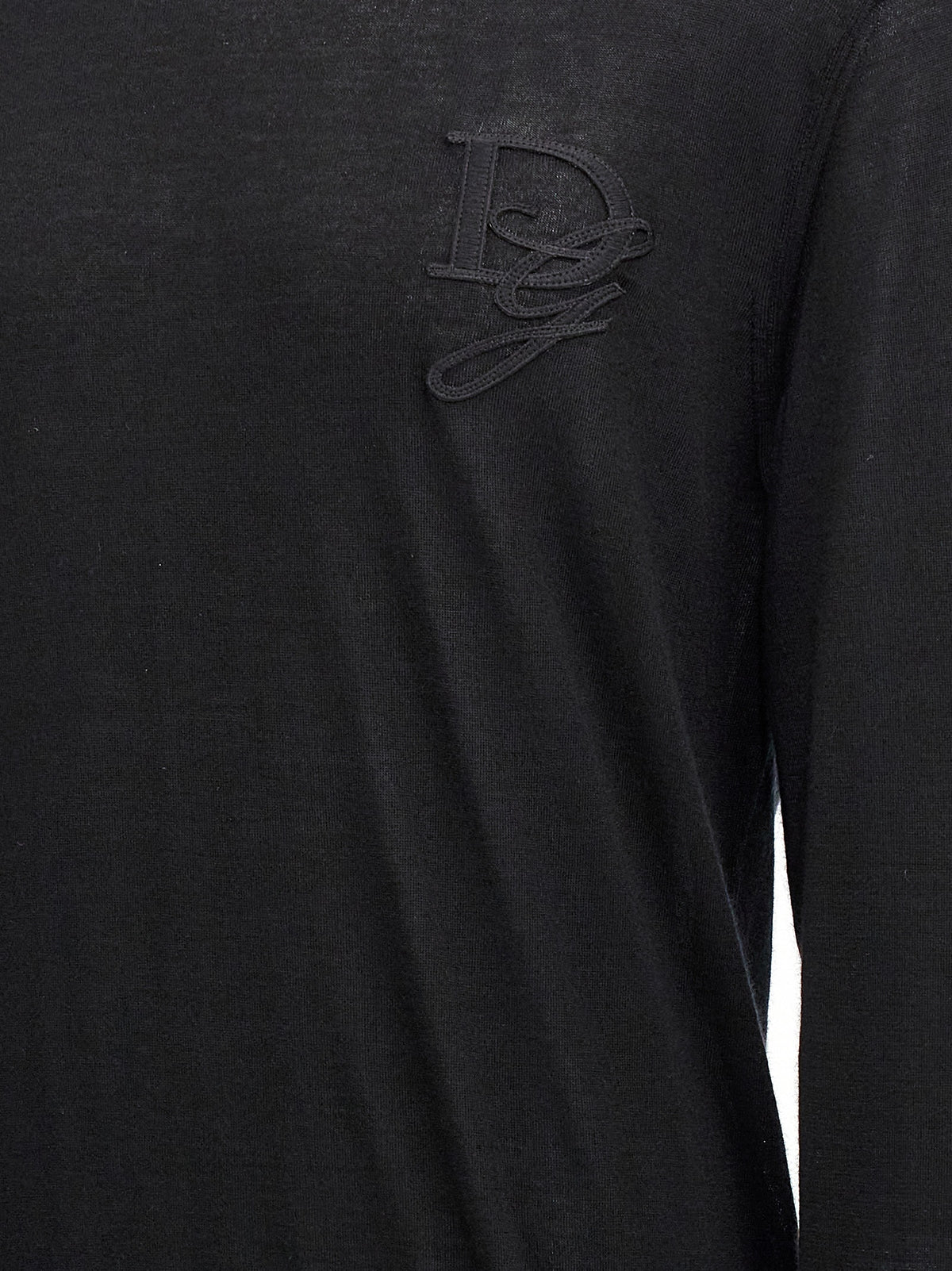 Dolce & Gabbana Black Cashmere Cardigan for Men