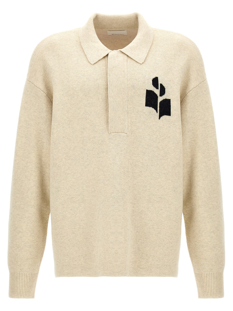 Isabel Marant Gray Cotton Cardigan - Chic Sophistication