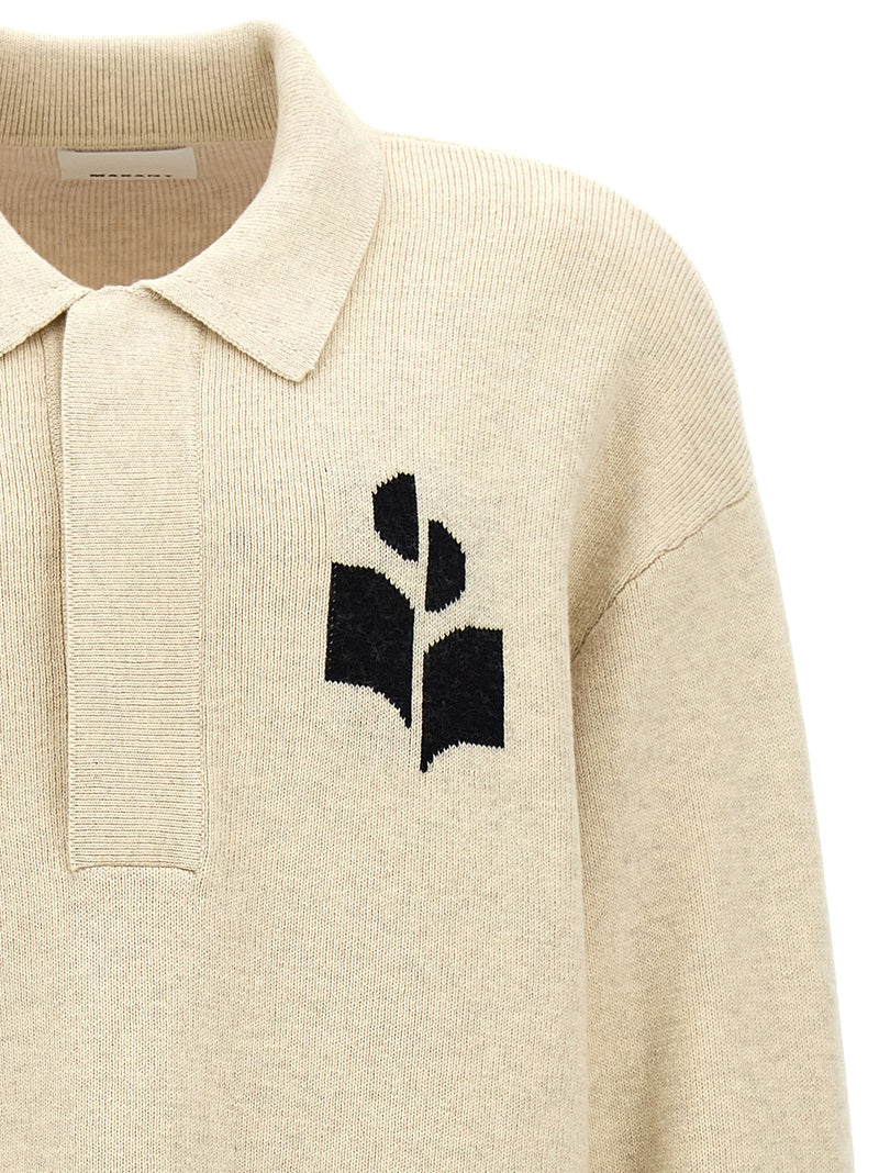Isabel Marant Gray Cotton Cardigan - Chic Sophistication